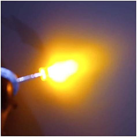 Dltmysh Potansiyometre 500 adet / grup 3mm LED diyot Kiti Ultra Parlak LED ışıkları Lamba Yayan Diyotlar Beyaz Sarı Kırmızı