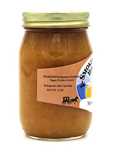 Smokey Mountain Honey House Maymun Yağı-Muz, Ananas ve Hindistancevizi ile Yapılan Gurme Meyve Yayılımı-Ada Lezzetleriyle Taze