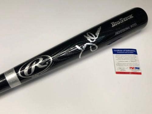 Troy Glaus İmzalı Rawlings Siyah Büyük Sopa Beyzbol Sopası * Melekler PSA I54007 - İmzalı MLB Yarasalar