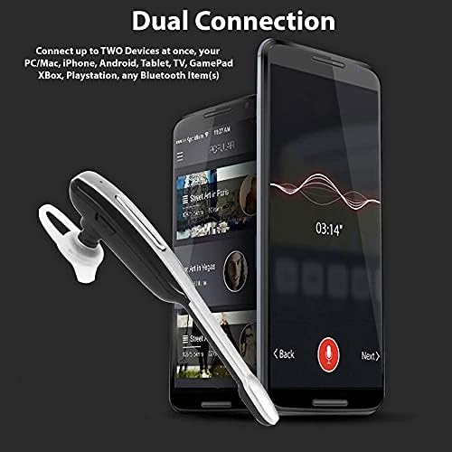 Kulaklık ile Uyumlu Oppo K9x Kulak Kablosuz Bluetooth Gürültü Önleyici Kulaklık (Siyah / Gümüş)