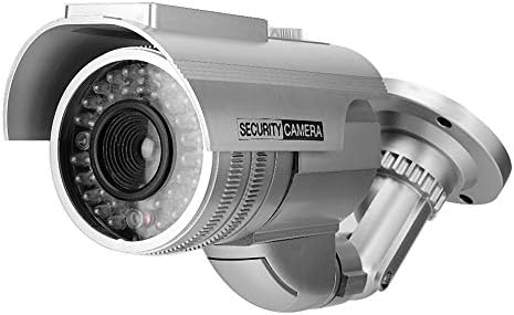 Yanlış kukla Bullet kamera kamera yanlış güneş kamera ile LED yanıp sönen ışık yanlış güvenlik kamera