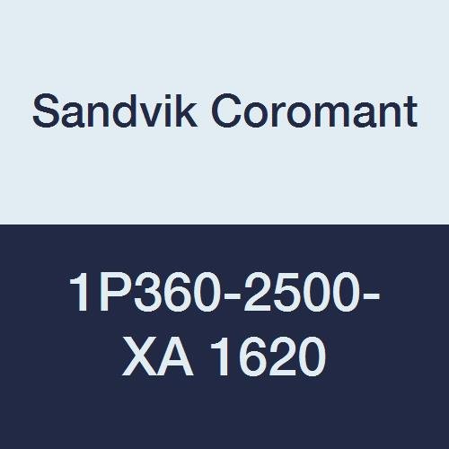 Sandvik Coromant 1P360-2500-XA 1620 CoroMill Plura Karbür Kare Omuz End Mill, 0.9843 Kesme Çapı, 3.5433 Kesim Derinliği Maksimum,