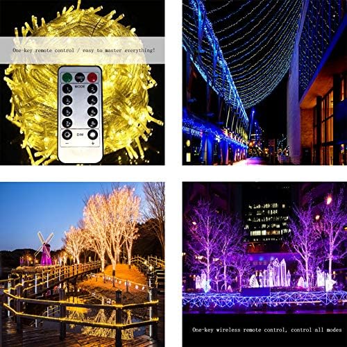 ZBM -- ZBM peri dize ışıklar, 10 M~600 M açık renkli tel LED dize ışık yatak Odası Düğün Dekorasyon ıçin Luces de hadas (renk: