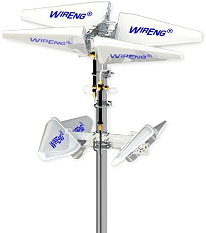 GigaMİMO MIMO / Nomad Seyahat Yönlendiricisi için Çift Anten Açık / Deniz Çok Yönlü Ultra Yüksek Kazanç ±45° Pol Kapalı