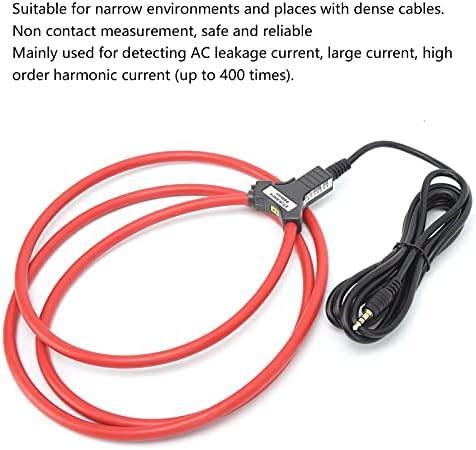 Esnek Akım Sensörü, ETCR500FA Güvenilir Güvenli Akım Probu Dar Ortam için Yoğun Kablolara Sahip Yerler için Temassız