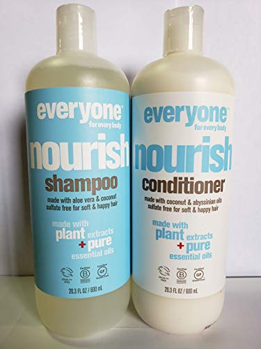 EO Everyone Sülfatsız Besleyici Şampuan ve Saç Kremi Hindistan Cevizi Meyve Özü, Limon Kabuğu Yağı, Matricaria Çiçeği ve Organik