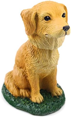 Golden Retriever köpek Bobblehead şekil araba Dash masası eğlenceli aksesuar için