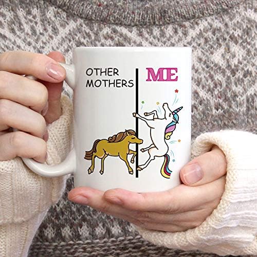 Diğer Anneler vs Me Unicorn Kahve Kupa-Diğer Anneler Vs Me Unicorn Komik anneler Günü Anne-İn-Law Çocuklar için Noel Doğum