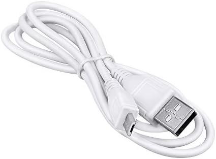 PK Güç 5ft Beyaz mikro USB şarj kablosu PC Laptop DC Şarj Güç Kablosu Craig Electronics Inc CMA3558 CMA3581 CMA3576 Taşınabilir