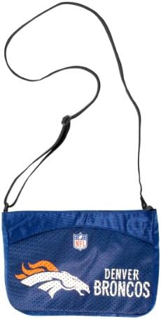 Littlearth Kadın NFL Denver Broncos Jersey Mini Çanta, Tek Beden, Takım Rengi