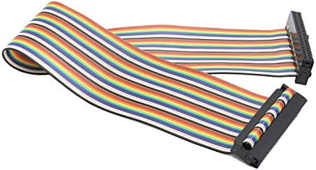 Ahududu Pi için Geekworm Sıfır / Sıfır W / Sıfır 2 W, 2x20 Pin GPIO Şerit kablo + USB OTG Kablo + Mini HDMI adaptörü + 2x20