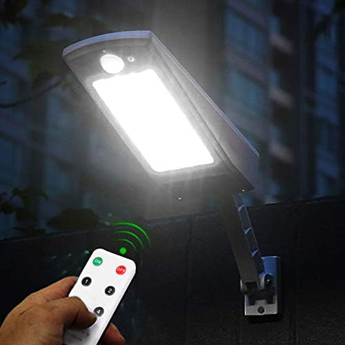 Açık güneş LED duvar ışık IP65 su geçirmez alan güvenlik gece aydınlatma kablosuz şafak alacakaranlıkta Hareket sensörü lamba