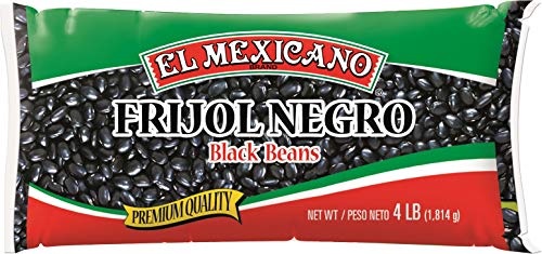 El Mexicano Siyah Fasulye (1 lb 9 paket)