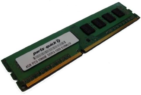 Tyan Bilgisayarlar için 4 GB RAM Bellek Yükseltme Anakart S7018 PC3-10600E DDR3 1333 MHz 2rx8 ECC Tamponsuz UB DIMM Modülü