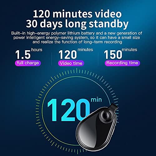 Mini ışık HD 1080 P giyilebilir kamera Video ses kaydedici vücut kamera spor klip tasarım mikro kamera (16 GB Kamera)