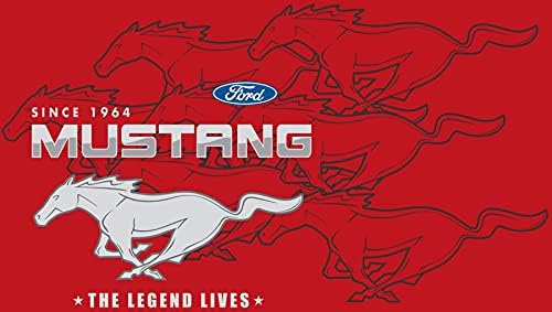 JH Tasarım erkek Ford Mustang T-Shirt 8 Büyük Stilleri bir Kısa Kollu Ekip Boyun Gömlek