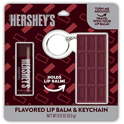 Hershey'in Sütlü Çikolata Aromalı Dudak Balsamı Anahtar Zinciri için Taste Beauty'den Taste Beauty
