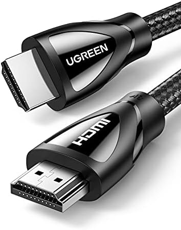 UGREEN 8 K HDMI 2.1 Kablo 3FT 48 Gbps Ultra Yüksek Hızlı 4 K 120 Hz Örgülü HDMI kablosu Dinamik HDR Görüş HDR 10 earc ile Uyumlu