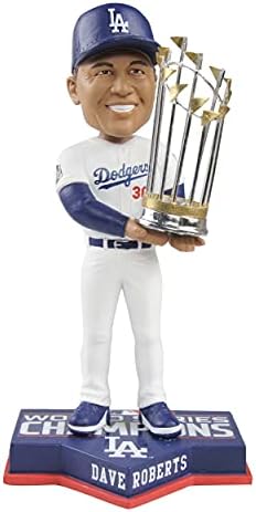 Dave Roberts Los Angeles Dodgers 2020 Dünya Serisi Şampiyonu Bobblehead MLB
