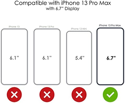 Distinctİnk Temizle Darbeye Hibrid Vaka iPhone 13 Pro MAX ( 6.7 Ekran) - TPU Tampon, Akrilik Geri, Temperli Cam Ekran Koruyucu-Yoga