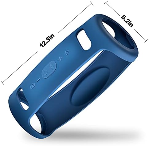 JBL Xtreme 3 Taşınabilir Su Geçirmez Bluetooth Hoparlör için Silikon Kılıf, Extreme 3 Koruyucu Kauçuk Kılıf Kol Koruyucu Kapak-Mavi