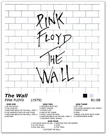 Mavi Nehir Pink Floyd Posterler Duvar Sanatı Dekor Baskılar Fotoğrafları Pics-4 Set (11x14) İnç