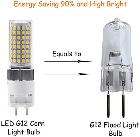 AMPULLER 8X3000 K G12 LED 20 W sıcak ışık titreşimsiz eşdeğer 150 W halojen G12 soket enerji ışık tasarruflu lamba (kısılabilir