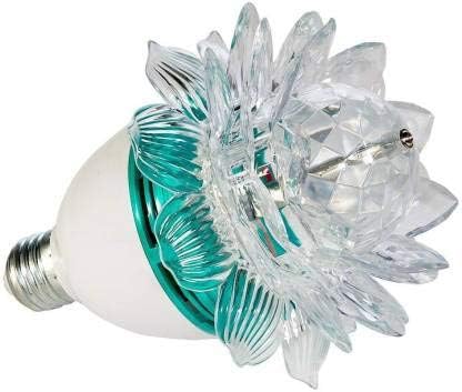 360 Derece Dönen Kristal Lotus LED ampul veya LED ışık veya Bhurma Koleksiyonu tarafından LED disko ışığı