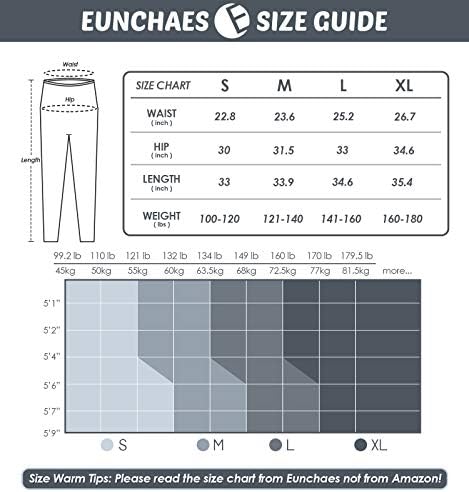 Eunchaes kadın Yüksek Belli Yoga Pantolon Jogger Dikişsiz Tayt Karın Kontrol Egzersiz Koşu Vücut Şekillendirme Pantolon