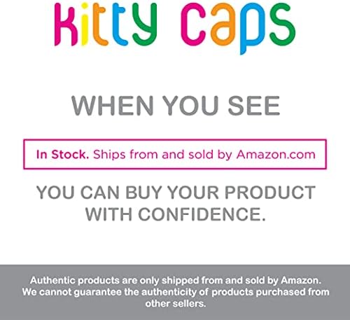 Kediler için Kitty Caps Tırnak Kapakları / Güvenli, Şık ve İnsancıl Alternatif Declawing / Durur Budak ve Çizikler, Birden