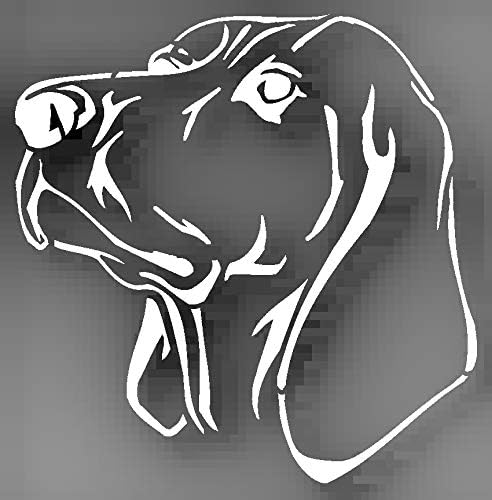Coonhound Köpek Kullanımlık Sağlam Stencil Temizle Özel Kesim Plastik Levha Şablon Kesme Burcu DIY Malzemeleri Airbrush Boyama