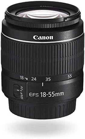 Canon EF-S 18-55mm f / 3.5-5.6 III Kamera Lensi (Beyaz Kutuda Yeni) Uluslararası Model (Garanti Yok)