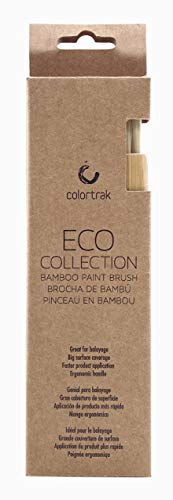 Colortrak Eco Collection Bambu Saç Rengi Boya Fırçası, 2.25 Tüy Kıl Fırça, Saçın Büyük Bölümlerini Vurgulamak ve Renklendirmek