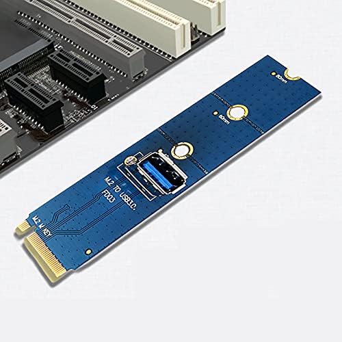 LEAQU Transferi Kart Taşınabilir M. 2 NGFF USB 3.0 PCI-E X4 Dönüştürücü Kart Tak Oyna Güvenilir Mavi