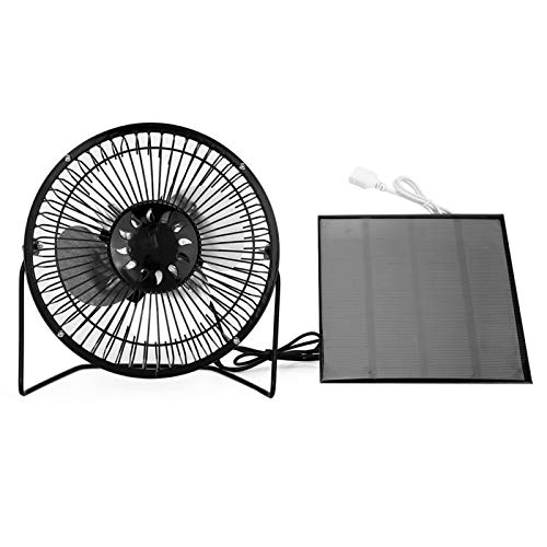 Mini Güneş Fanı, Vantilatör Güneş Fanı Güneş Enerjili Fan Sera Güneş Fanı Köpek Evi Soğutma Fanı