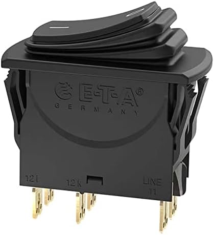 E-T-A CIR BRKR THRM anahtarı 5A IP65 (5'li paket) (3120-N524-P7T1-W01D-5A)