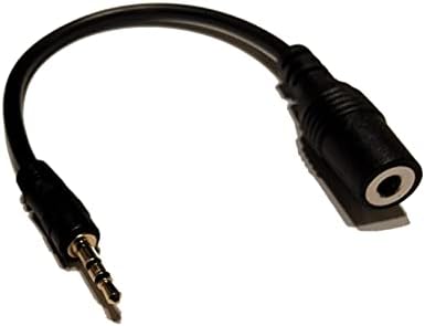 Kablosuz Telefonlar için Kulaklık Kulaklık Jakı Adaptör Kablosu: 2.5 mm Erkek-3.5 mm Dişi (Akıllı Telefon Kulaklıkları için)