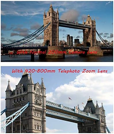 JINTU 420-800mm f / 8.3 HD Manuel Odak Telefoto zoom nikon için lens SLR dijital kamera Lensler D5600 D5500 D5300 D5200 D5100