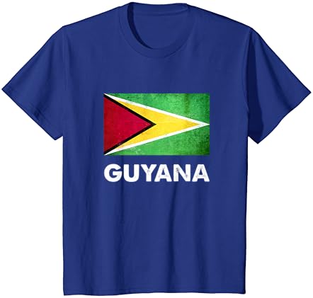 Guyana Bayraklı Gömlek / Guyanalı Tişört