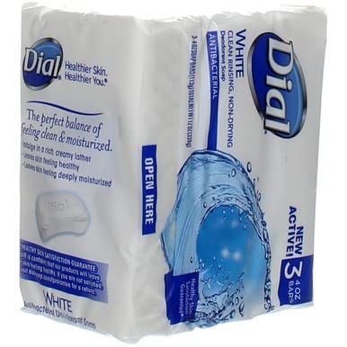 Kadran Temiz Ve Ferahlatıcı Antibakteriyel Deodorant Bar Sabunu, Beyaz-3 Ea / Paket (2'li Paket )
