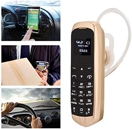 Wosune Bluetooth FM Akıllı Telefon, Cep Telefonu, Orta Yaşlı ve Yaşlı Ev Hediyesi için Dış Mekan Kullanımı (Siyah Altın)