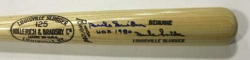 Duke Snider imzalı Pro Modeli LS beyzbol sopası ıns HOF 1980 nane imza COA İmzalı MLB Yarasalar