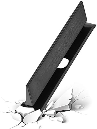 Longzhuo Plastik HDD Sabit Disk Yuvası, PS4 Pro Konsolu için Kapak Kapı Kanadı (Siyah