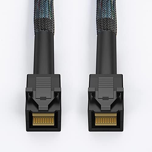 Kablo Oluşturma Dahili Mini SAS HD Kablosu, Mini SAS SFF-8643-SFF-8643 Kablosu, 3,3 FT