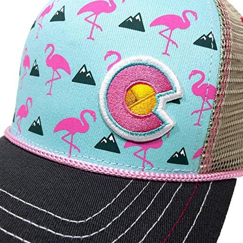 Colorado Flamingo Eğrisi Fatura Şapka