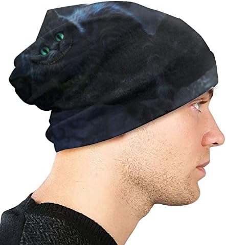 RİUARA Unisex Bere Şapka Hımbıl Bere Kap Örgü Şapka Erkekler Kadınlar için Kafatası Kap Balıkçı Bere Şapka Sevimli Kemo Şapka