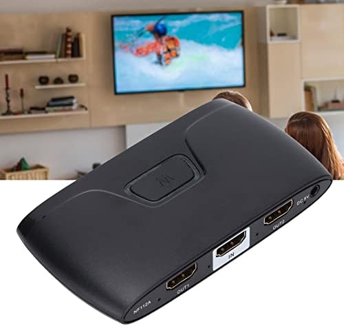 HD Multimedya Arayüzü Splitter Adaptörü, Yüksek Çözünürlüklü HD Multimedya Arayüzü Dağıtıcı DVD Oynatıcı için Dayanıklı Set