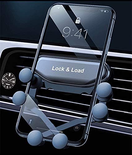 Kilit ve Yük Cep Telefonu Araç Montaj Cradle/Hava Firar 6-Point otomatik Ayarlama Yerçekimi Anti-Şok Telefon Braketi/Eller
