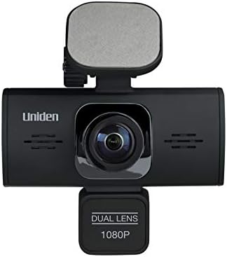 Uniden DC360 iWitness Çift Kameralı Otomotiv Dashcam Video Kaydedici, Çarpışma Algılama ve Park modu ile G-sensörü Otomatik