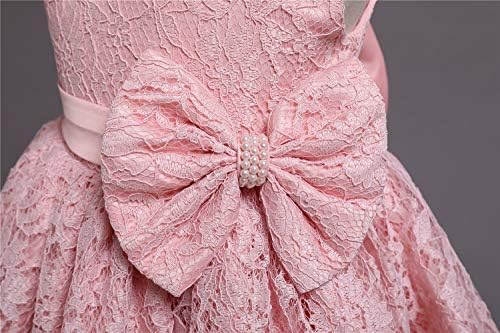 NNJXD Toddler Prenses Çiçek Elbise Bebek Kız Doğum Günü Düğün Parti Elbiseler